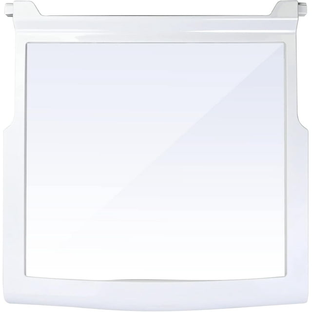 Glass Shelf Compatible with Whirlpool Refrigerator, WPW10276348 Spill