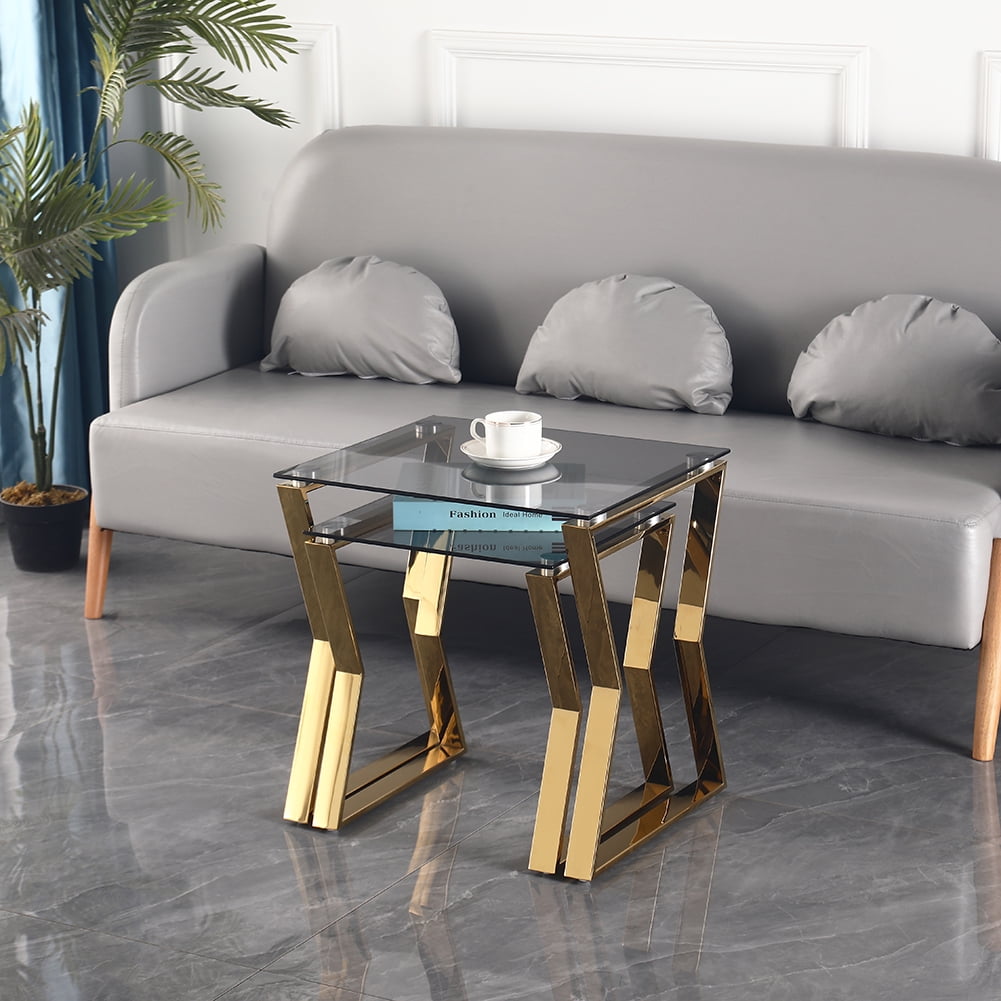 Elegant Side Glass Coffee Tables: Modern Style & Functional Design