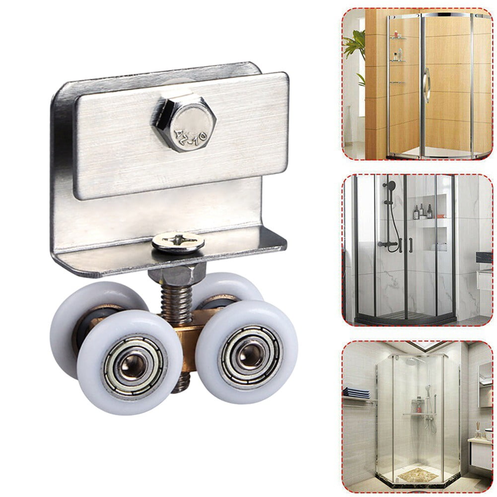 Glass Sliding Door Roller Pulleys DoubleWheel Sliding Shower Door