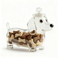 thumbnail image 1 of Chihuahua Candy Jar,Cute Airtight Dog Snack Container for Cookies, Candy, Coffee Pods, Pet Treat Jar,Clear Box Cute Container For Kitchen Food Storage, Pet Lovers Gift, 1 of 8