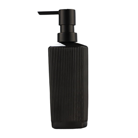 LanSuare Glass Soap Dispenser Bottle, 350ml Refillable Bathroom Bottle, Large Capacity Hand Wash Lotion Container for Bathroom