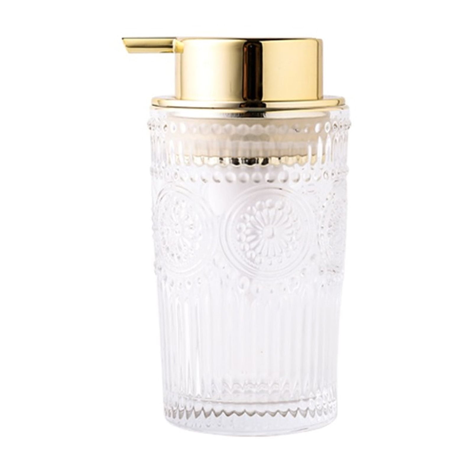 Glass Soap Dispenser Multipurpose Soap Dispenser Easy to Clean Glass Soap Pump Dispenser Ideal for Bath and Bathroom
