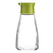 Glass Soy Sauce Dispenser - Leakproof Lid, Durable & Stylish - Kitchen Bottle for BBQ/Salad Dressings