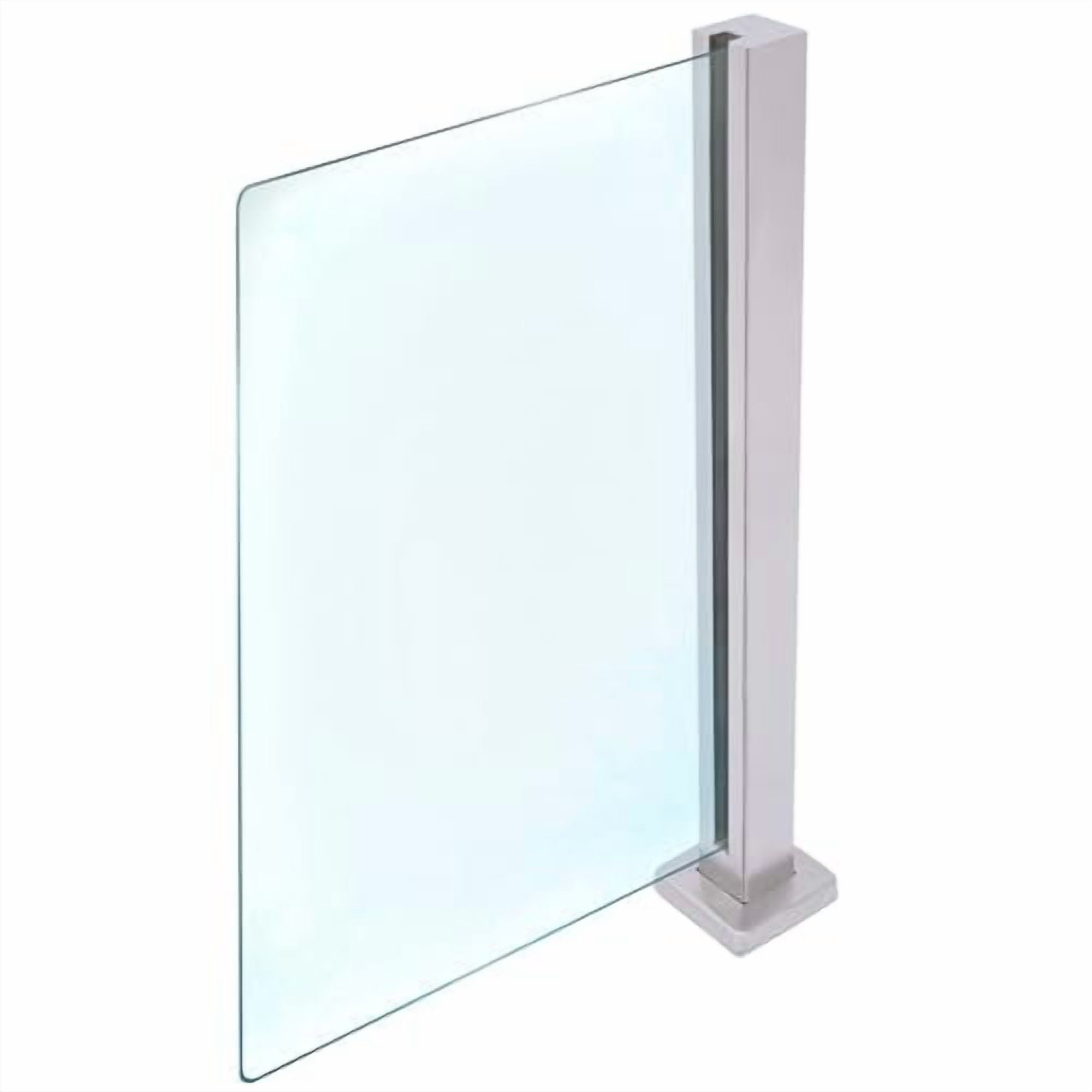 Glass Stair Railing Post System Stainless Steel Glass Railing Post for ...