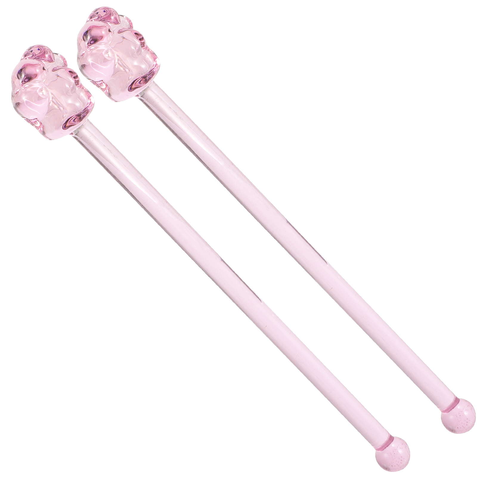 Glass Stirring Rod Cocktail Stirrer Mixer Wand Beverage Swizzle Sticks