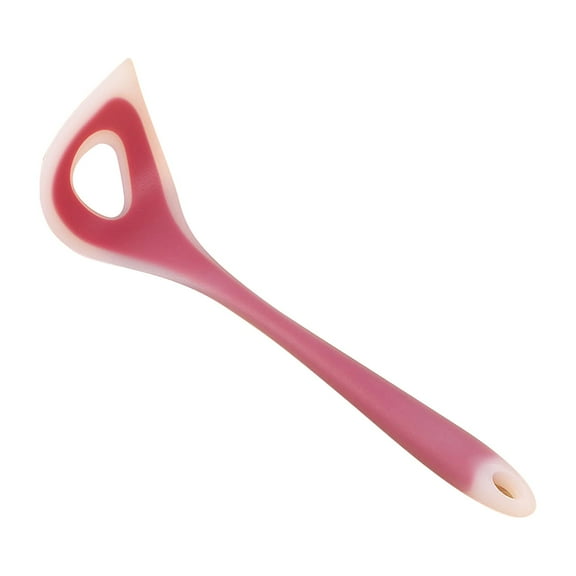 Glass Stirring Spoon , Tyeign Bearheat Glass Clear Round Long Handle Soup for Serving Novelty Transparent Glass Stirring Coffee Spoon Cute Borosilicate Glass Mixing Utensil for Bars Banquets Green