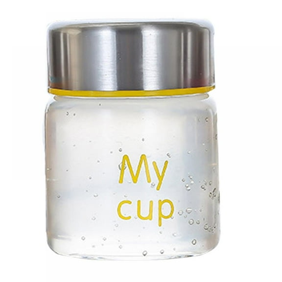 Glass Storage Jar Clear Glass Food Storage Containers with Lid Stackable Kitchen Canisters for Candy Spice Rice Sugar