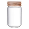 thumbnail image 1 of Glass Storage Jar Decorative Sealed Terrarium for Cereal 7x15cm, 1 of 8