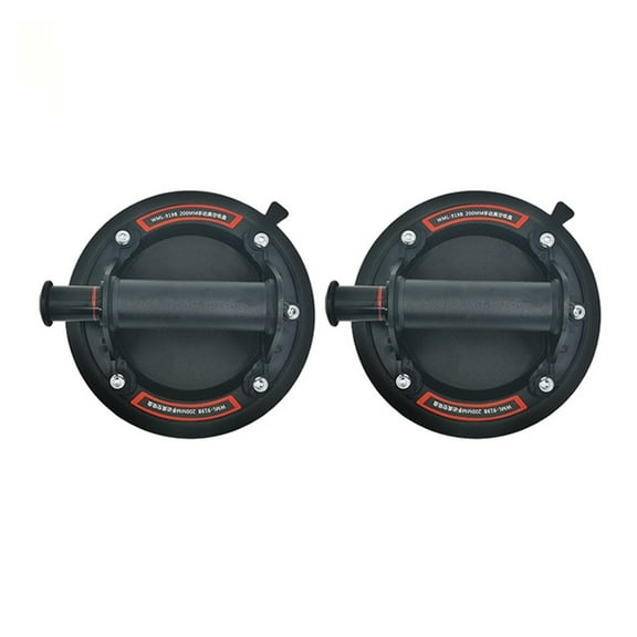 Glass Suction Cup 8 Inch 2 Pack Vacuum Suction Cups To Lift Large Glass Heavy Duty Tile Suction Cup Tool Industrial Suction Cup ,Precision Adjustment