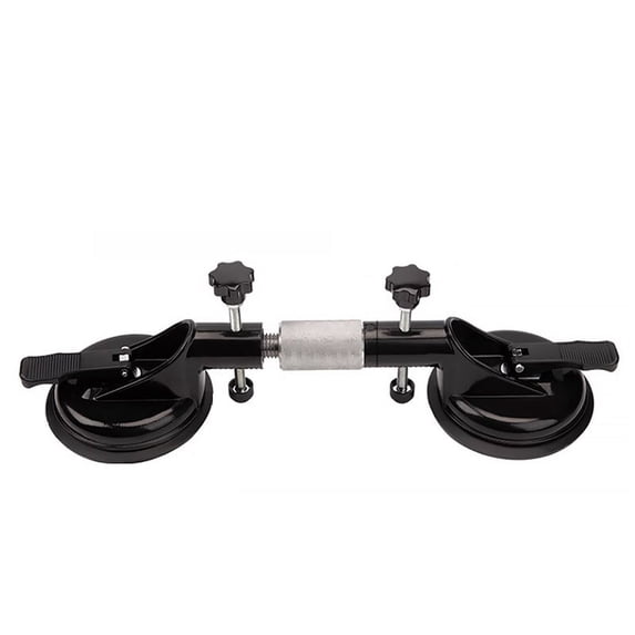 Glass Suction Cups Heavy Duty Metal Vacuum Plate Handle Floor Holder Hooks to Lift Large Glass/Tile Suction Cup Lifter/Moving Glasses/Pad for Lifting/Dent Puller