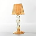 thumbnail image 1 of Glass Tea Light Candle Holder Desk Lamp Shape Candle Holder Table LED Candle Holder for Wedding Birthday Party Decoration, 1 of 8