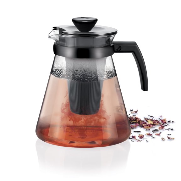 Glass Tea Maker With Infuser, Standard Color, 1.7 L Capacity