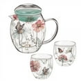thumbnail image 1 of Evergreen Glass Tea Set, Botanical Dreamer, 1 of 7
