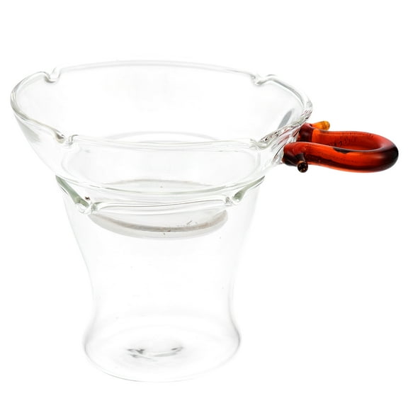 Glass Tea Strainer Coffe Filters Coffee Transparent Loose Infuser Strainers Fine Mesh Household Pitcher with Lid