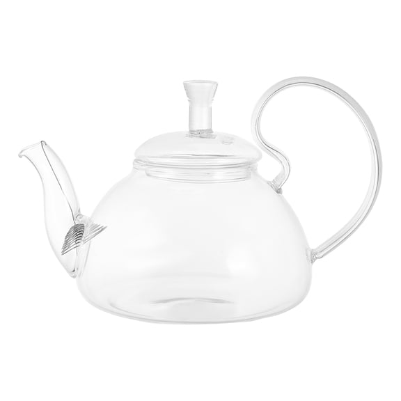 WHAMVOX Heat resistant Glass Teapot Kung Fu Style for Home Brewing 1 Set