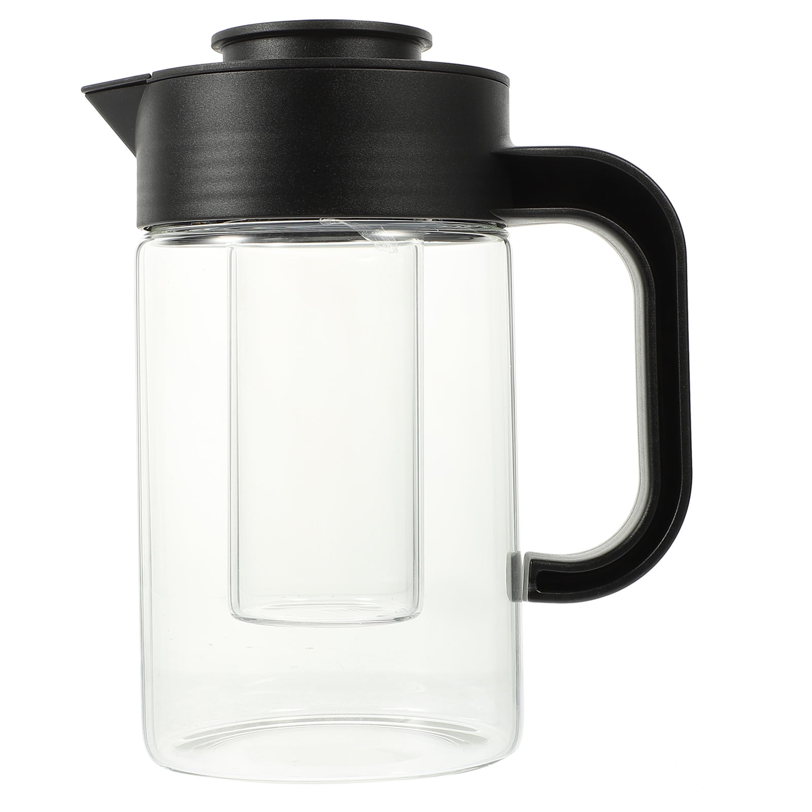 Glass Teapot with Infuser for Home Use - Water Jug, Coffee, Iced Tea, Fruit Infusion Flavor Pitcher, Drink Supply Accessory