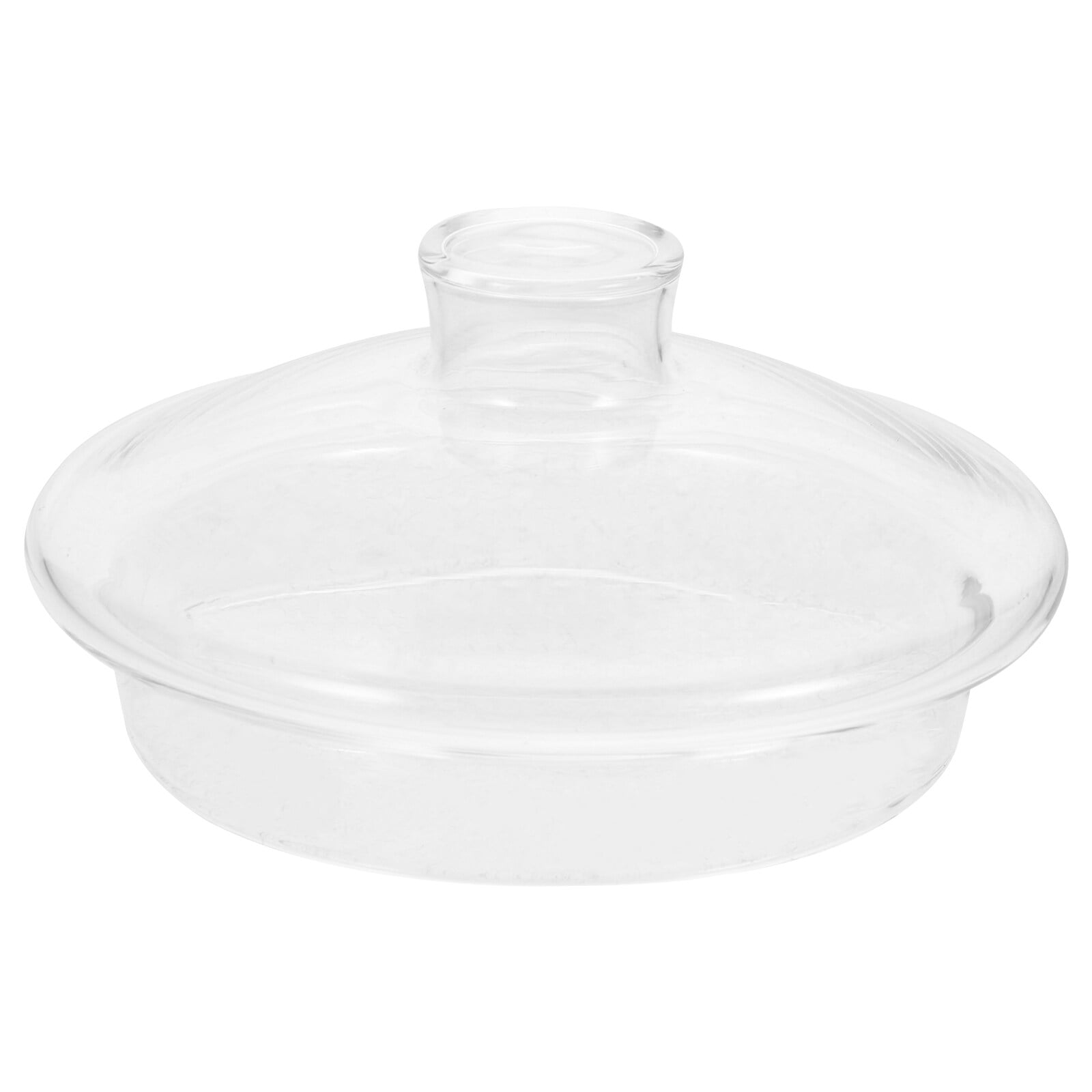 Glass Teapot Lid Clear Tea Cup Lid Transparent Tea Kettle Replacement