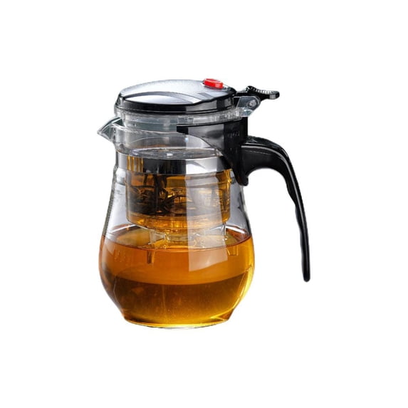 Glass Teapot with Heat-Resistant Material, Versatile Capacity Options for Tea Enthusiasts