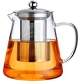 thumbnail image 1 of PARACITY 32oz/ 950ML Borosilicate Glass Stovetop Teapot with Removable 18/8 Stainless Steel Inf for Blooming & Loose Leaf Tea, Camping & Travel, 1 of 8