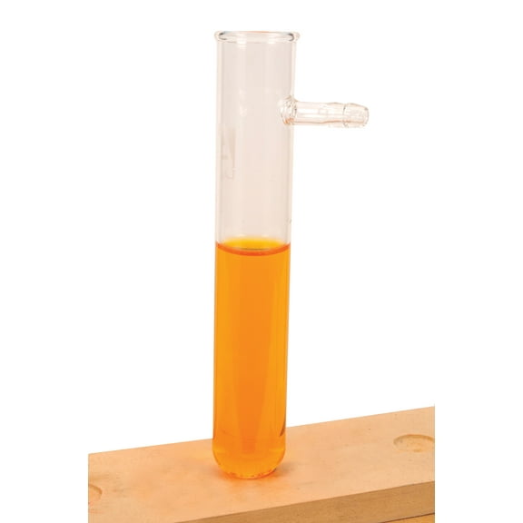 Glass Test Tube w Side Arm - 150x18mm - Eisco Labs Borosilicate Glass