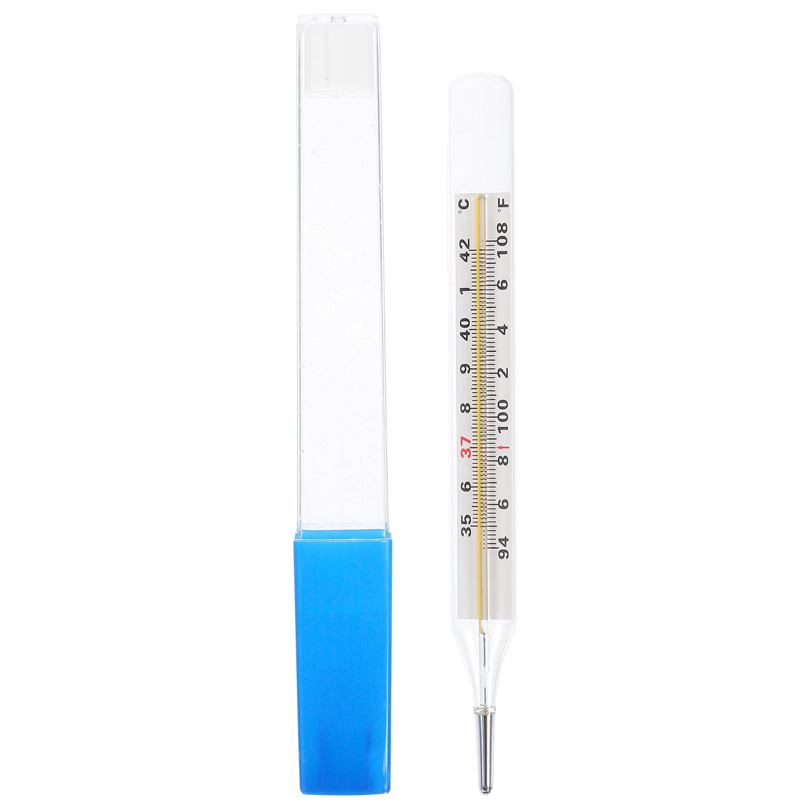Glass Thermometer Classic Thermometer Adults Medical Thermometer Accurate Thermometer