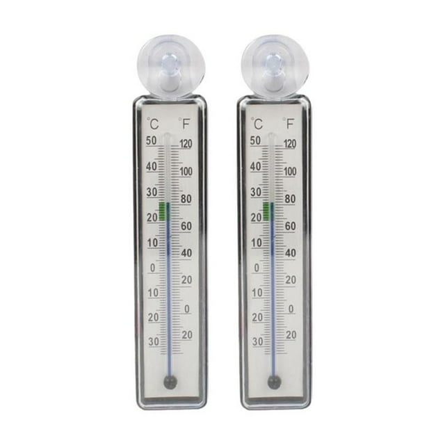 Glass Thermometer Heating Monitoring Aquarium Fish Tank&lt; N6C0