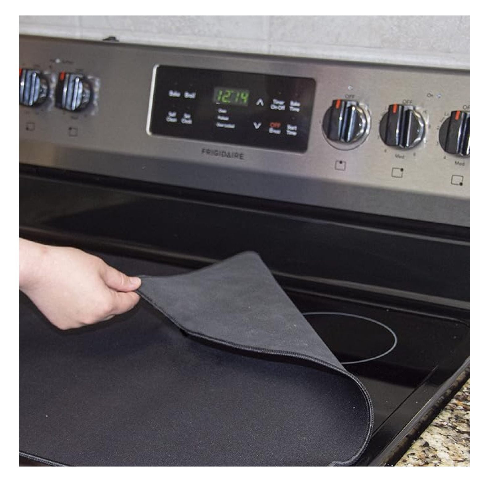 Glass Top Stove Protector - (28.75x20.5) - Electric Stove, Glass Top Stove, Ceramic Glass Cooktop Protector, Full Stove Cover, Flat Top Oven/Range Protector – Large