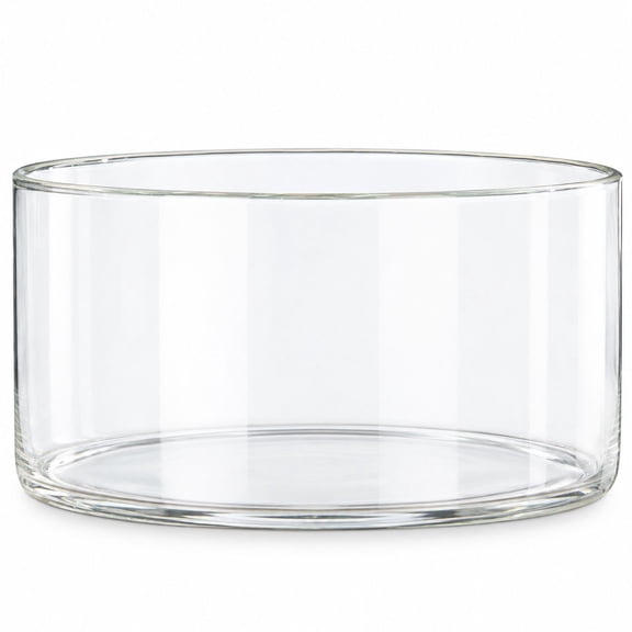 Glass Trifle Bowl, 190oz Extra Large Round Dessert Serving Bowl, Clear Glass, Microwave and Dishwasher Safe
