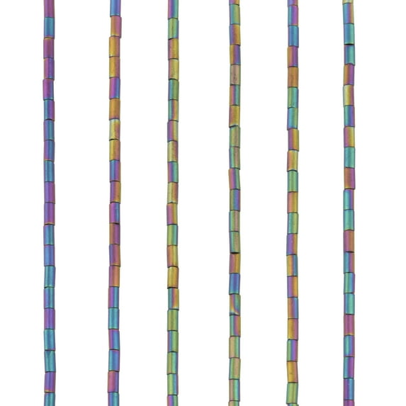 Glass Tube Beads - 4mm by Bead Landing