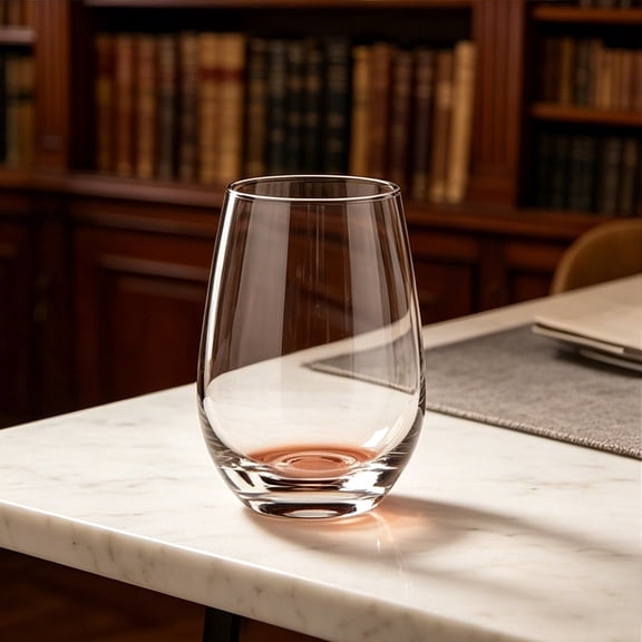 Glass Tumbler for Water Beer, Clear Drinking Glass for Holiday Anniversary Restaurant Home Bar Daily Use, 1 Piece