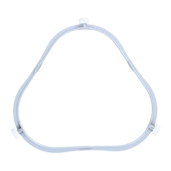 Glass Turntable Plate Roller Support Wheel Ring Replacement Smooth Rotation with Rollers for Most Microwave Ovens