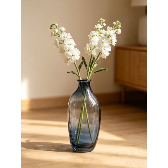 Glass Vase Hydroponic, Minimalist Table Centerpiece Glass for Plant Propagation, Home Decoration Ornament for Living Room Shelf Office Desk
