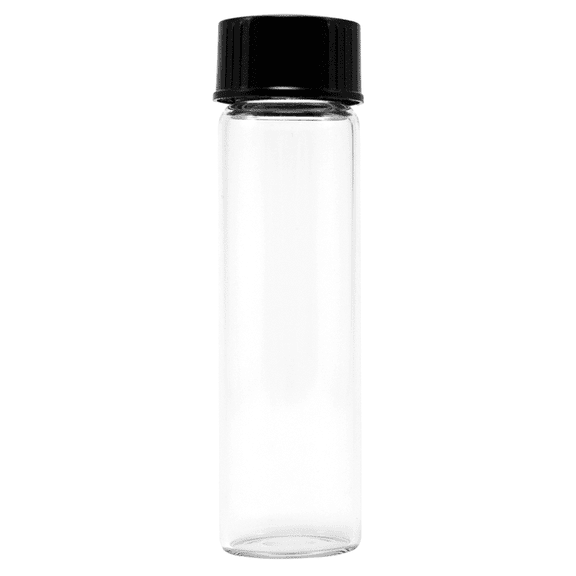 Glass Vials, 2 Dram, Pack of 12