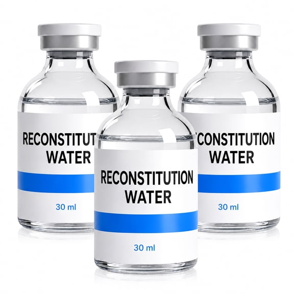 Glass Vials for Water Solution - 3 x 30 ML