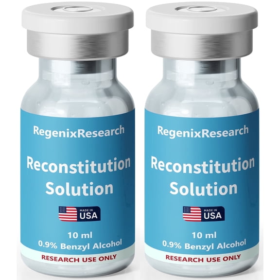 Water Solution in Glass Vials - USA Made - COA Verified - 2 x 10 ml