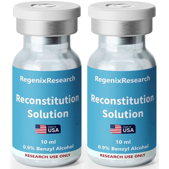 Water Solution in Glass Vials - USA Made - COA Verified - 2 x 10 ml