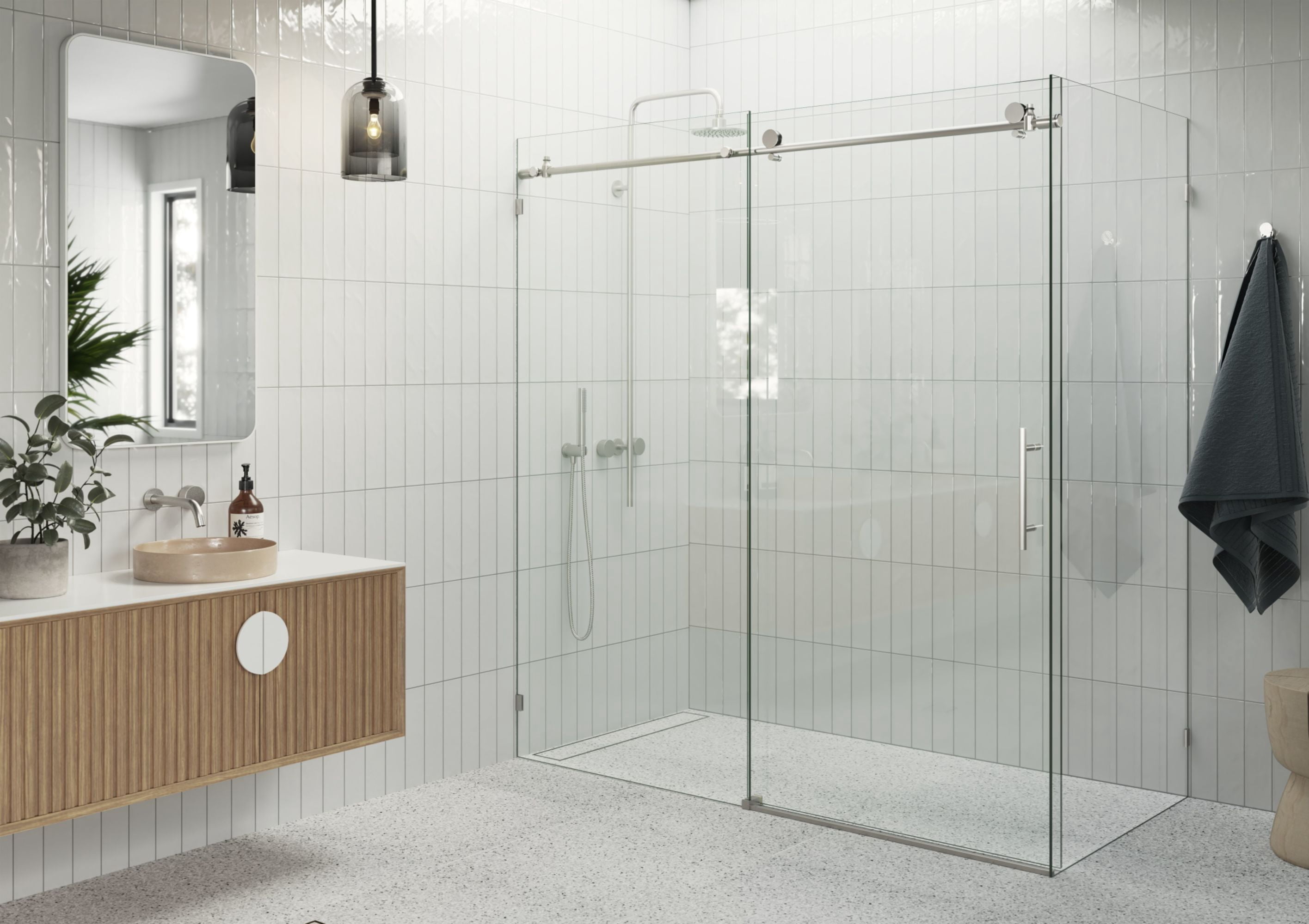 Glass Warehouse 90SL-72-38-BN Nova 78