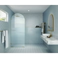 thumbnail image 1 of Glass Warehouse Arc-Fl-34 Maven 86-3/4" High X 34" Wide Shower Screen Frameless Shower, 1 of 7