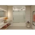 thumbnail image 1 of Glass Warehouse Bflsld-60-L Galaxy 60" High X 60" Wide Sliding Frameless Shower Door -, 1 of 7