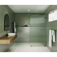 thumbnail image 1 of Glass Warehouse Fl-Rad-40-R Aurora 78" High X 40" Wide Shower Screen Frameless Shower Door, 1 of 7