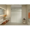 thumbnail image 1 of Glass Warehouse FLSLD-60-L-CH Galaxy 78" High X 60" Wide Sliding Frameless Shower Door -, 1 of 7