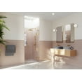 thumbnail image 1 of Glass Warehouse Ghf-38 Stellar 78" High X 38" Wide Hinged Frameless Shower Door - Brass, 1 of 7