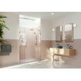 thumbnail image 1 of Glass Warehouse GHF-62.25-PB Stellar 78" High X 62-1/4" Wide Hinged Frameless Shower Door, 1 of 7