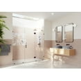 thumbnail image 1 of Glass Warehouse GHF-82.75-ORB Stellar 78" High X 82-3/4" Wide Hinged Frameless Shower Door, 1 of 7