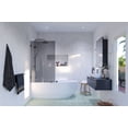 thumbnail image 1 of Glass Warehouse GTBF-34-ORB Ursa 58-1/4" High X 34" Wide Shower Screen Frameless Tub Door, 1 of 7