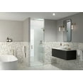 thumbnail image 1 of Glass Warehouse GW-DO-26-BB Albedo 78" High X 26" Wide Hinged Frameless Shower Door -, 1 of 7