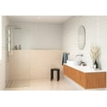 thumbnail image 1 of Glass Warehouse Gw-F-Rad-30 Solaris 78" High X 30" Wide Shower Screen Frameless Shower, 1 of 7
