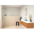 thumbnail image 1 of Glass Warehouse Gw-F-Rad-30 Solaris 78" High X 30" Wide Shower Screen Frameless Shower, 1 of 7