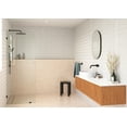 thumbnail image 1 of Glass Warehouse GW-F-RAD-38-ORB Solaris 78" High X 38" Wide Shower Screen Frameless Shower, 1 of 7