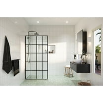 Glass Warehouse Gw-Fss-40 Esprit 78" High X 40" Wide Shower Screen Frameless Shower Door -